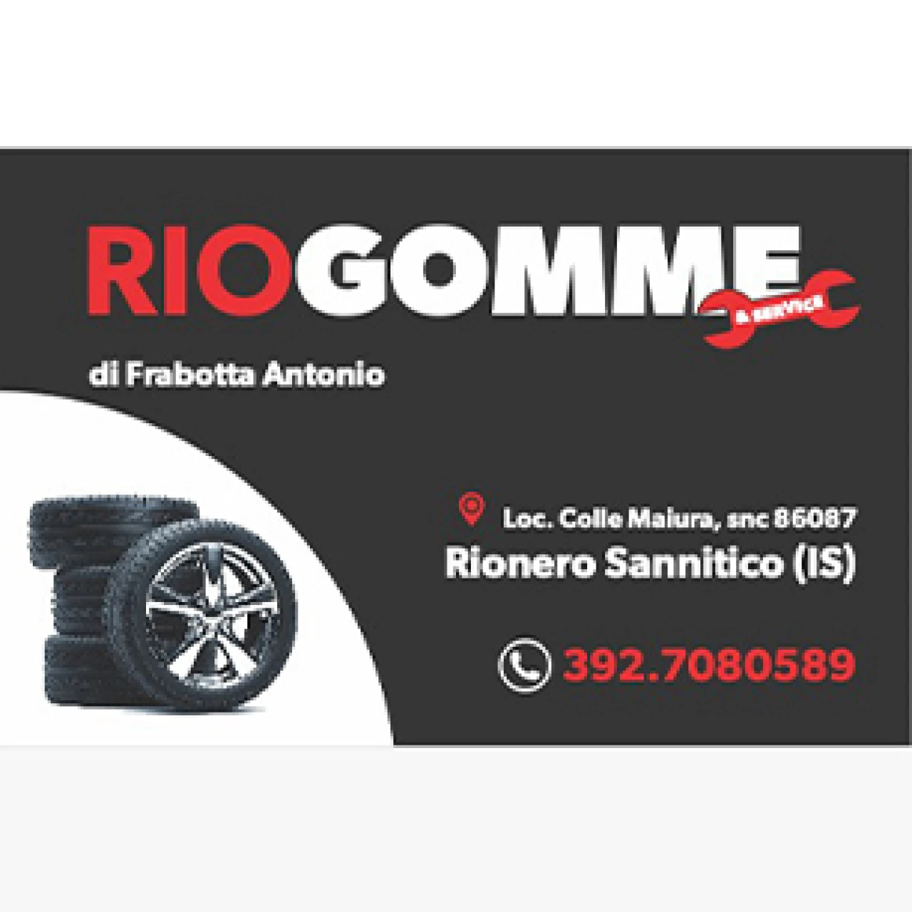 Banner Rio Gomme 306 per 306 pixel